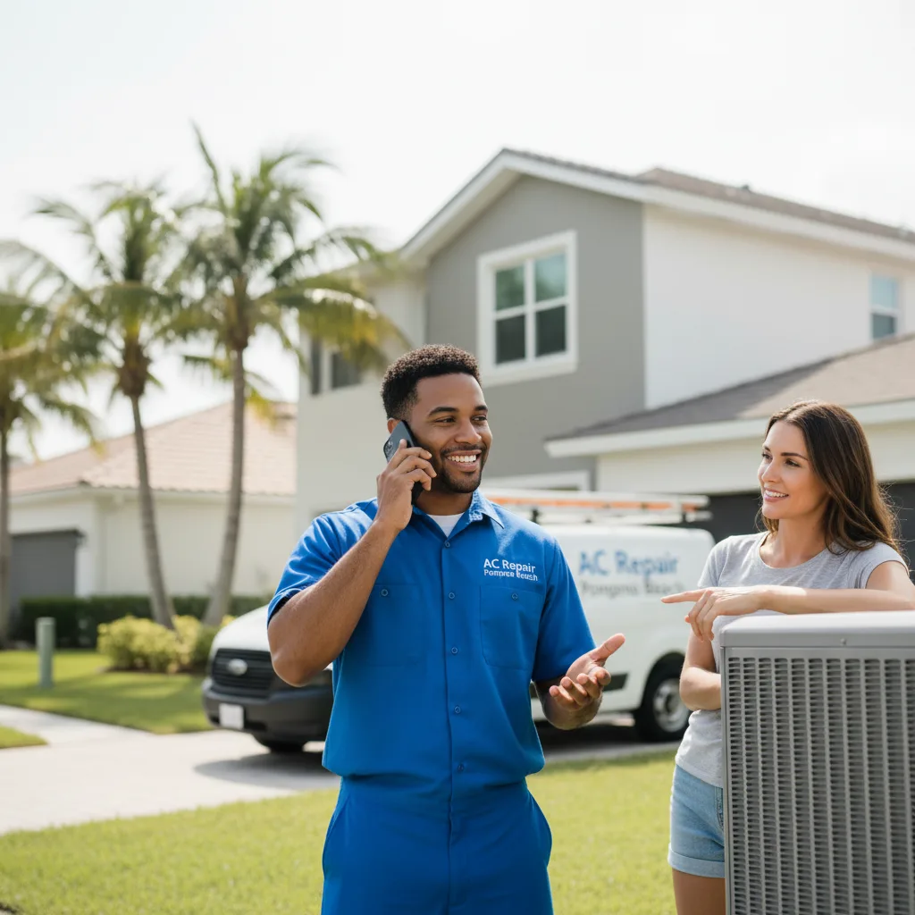 AC Repair Pompano Beach customer support in Morganfield